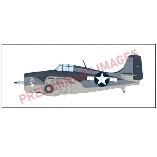 1/48 WWII US F4F-4 Wildcat Late Carrier Based Fighter [Weekend Edition]