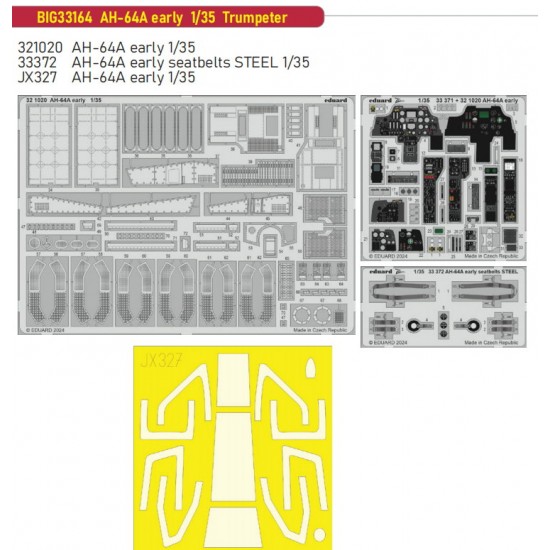 1/35 Boeing AH-64A Apache Early Super Detail set for Trumpeter kits