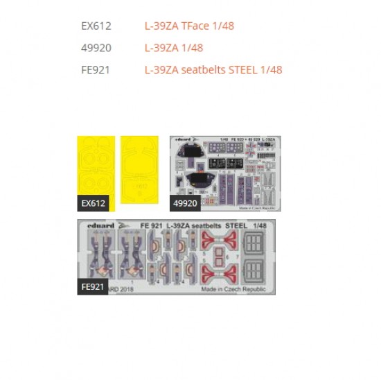 1/48 Aero L-39ZA Albatros Big Detail Set for Trumpeter kits