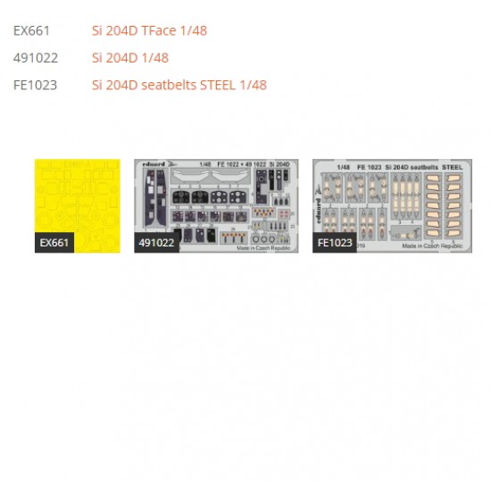 1/48 Siebel Si 204D Super Detail Set for Special Hobby kits