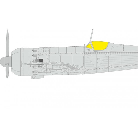 1/72 Romanian IAR-80 Masking for IBG kits