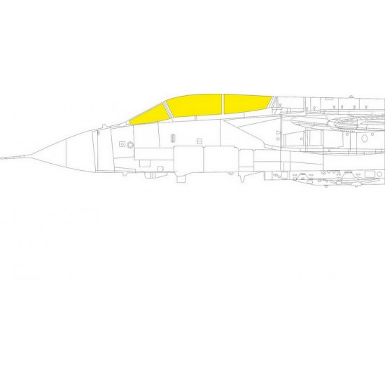 1/48 Panavia Tornado ECR TFace Paint Masking for Eduard/Revell kits