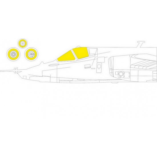 1/48 Sukhoi Su-25 Paint Masking for Zvezda kits