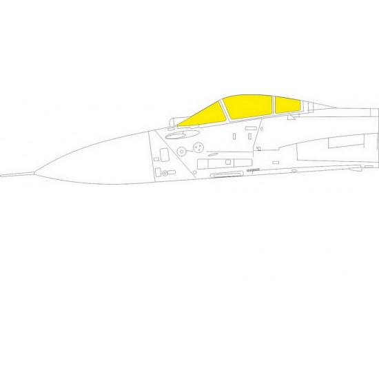 1/48 Sukhoi Su-27K Paint Masking for Minibase kits