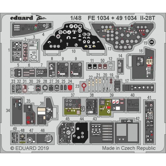 1/48 Ilyushin Il-28T Detail Set for Bobcat kits