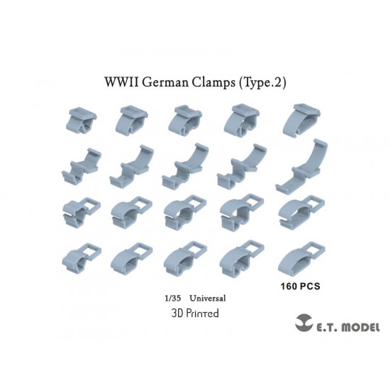 1/35 WWII German Clamps Type.2