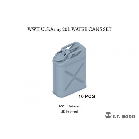 1/35 WWII US Army 20L WATER CANS SET