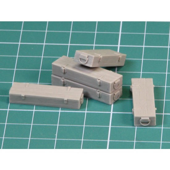 1/35 Wooden Ammo Boxes for 7.5cm KwK.42