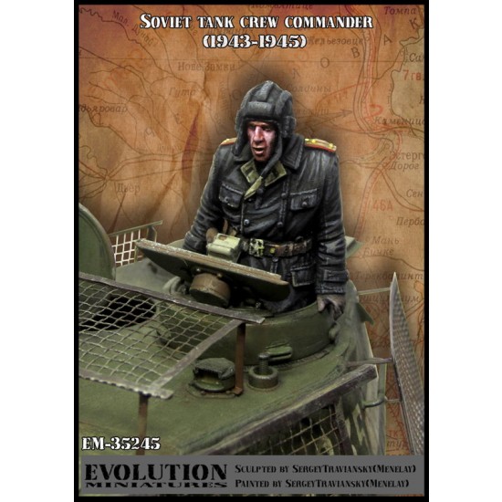 1/35 Soviet Tank Crew Commander 1943-1945