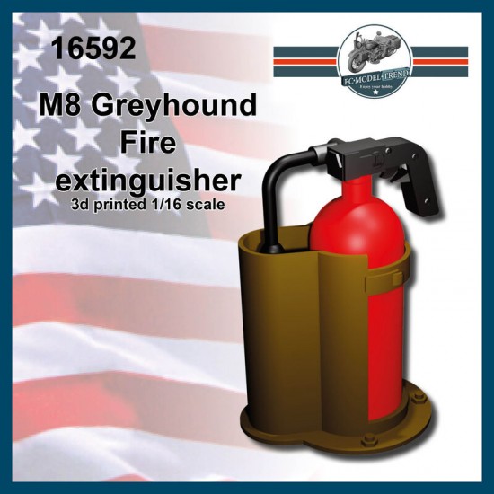 1/16 M8 Greyhound Fire Extinguisher