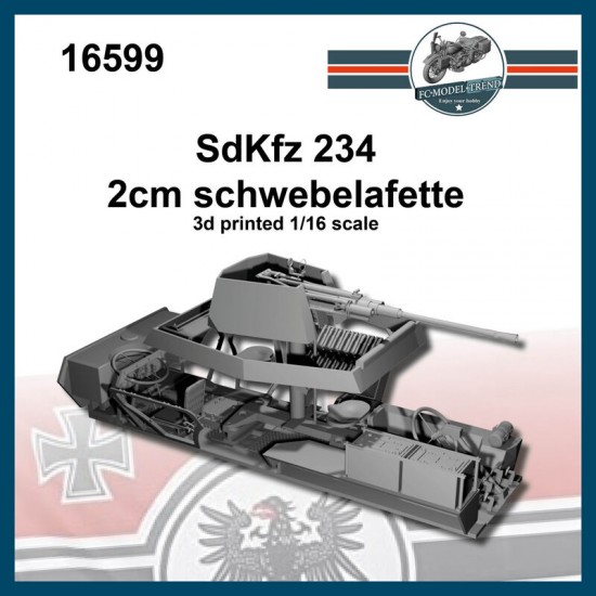 1/16 SdKfz 234 2cm Schwebelafette Conversion Set