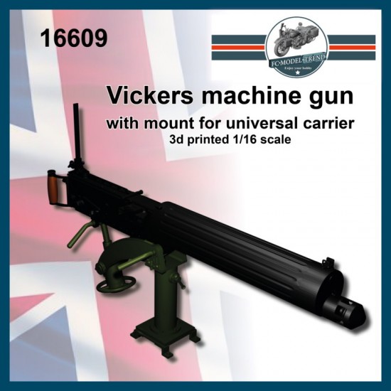 1/16 Vickers Machine Gun with Universal Carrier Mount