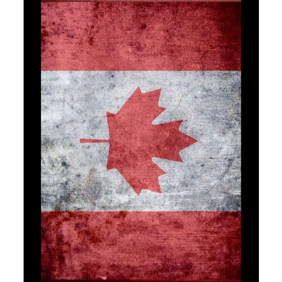 Canada Self-adhesive Grunge Base (260 x 190mm)