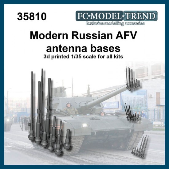 1/35 Modern Russia AFV Antenna Bases