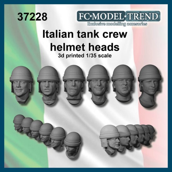 1/35 WWII Italian Tanker Heads
