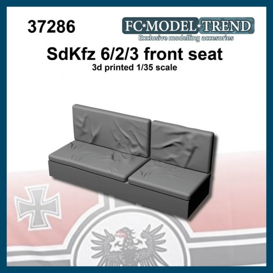 1/35 SdKfz 6/2/3 Front Seat for Bronco kit