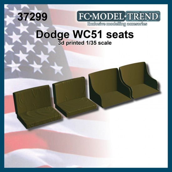 1/35 Dodge WC51 Seats