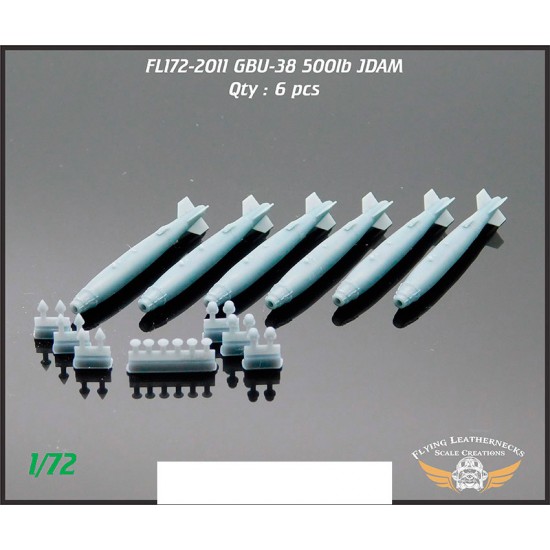 1/72 GBU-38 500lb JDAM (6pcs)