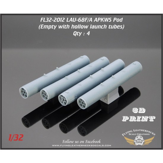 1/32 LAU-68F/A APKWS Pod (empty) (4pcs)