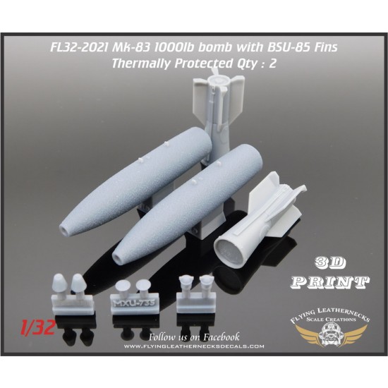 1/32 Mk-83 / BLU-110A/B with BSU-85 Fin - Thermally Protected (2)