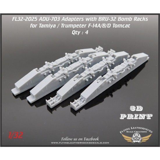 1/32 F-14A/B/D Bomb Racks for Tamiya/Trumpeter (4pcs)