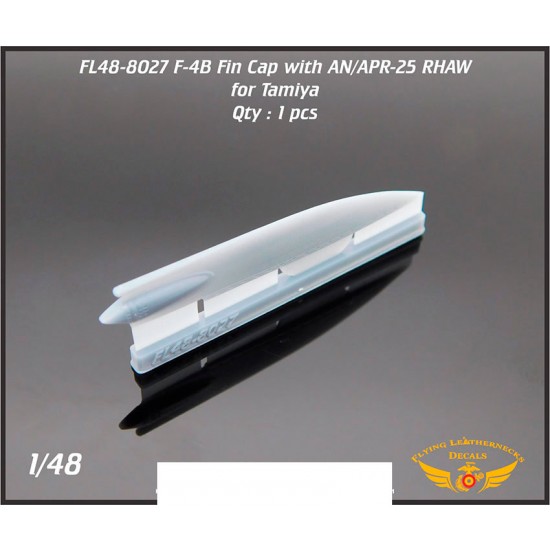 1/48 F-4B Fin Cap with AN/APR-25 RHAW for Tamiya kit