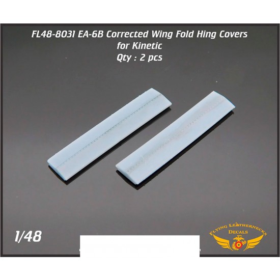 1/48 EA-6B Corrected Wing Fold Hing Covers for Kinetic/Italeri kits