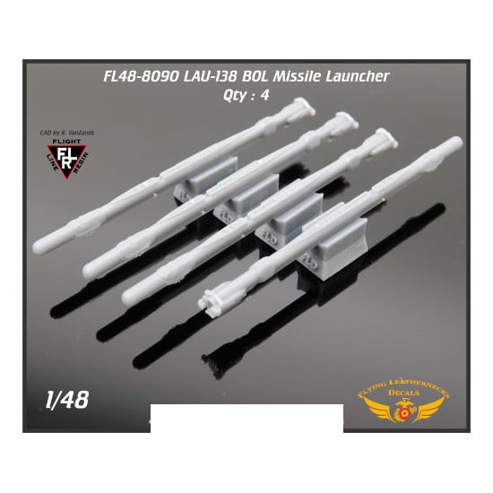 1/48 LAU-138 BOL Missile Launcher (4pcs)