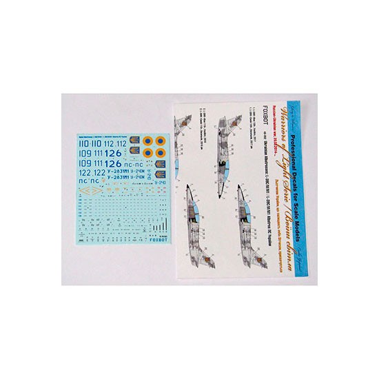 1/48 Ukrainian Digital Albatrosses: L-39C/M1 Decals for Eduard/Trumpeter