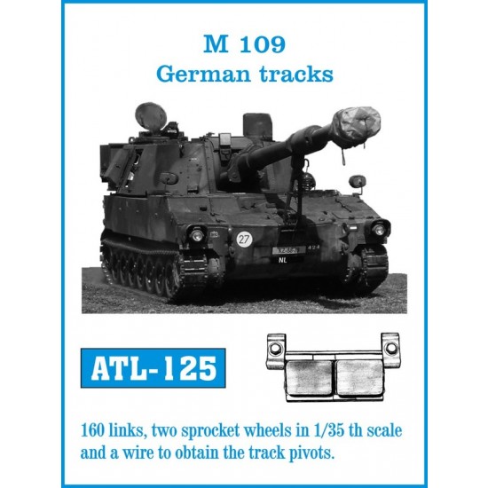 1/35 M109 German Tracks (160 links)