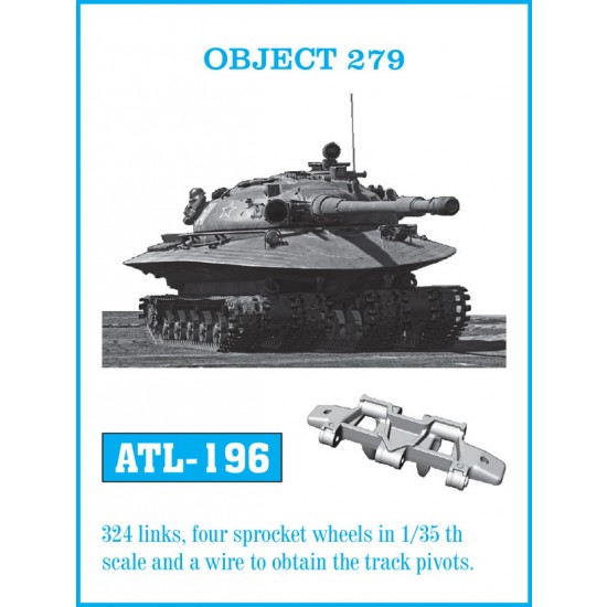 1/35 Obiekt 279 (Object 279) Heavy Tank Metal Tracks