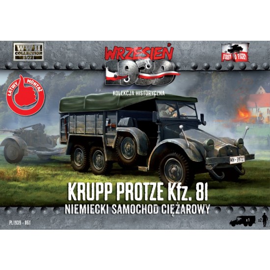 1/72 German Truck Krupp-Protze 81