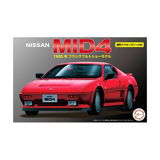 1/24 Nissan MID4 w/Window Frame Masking [ID-59]