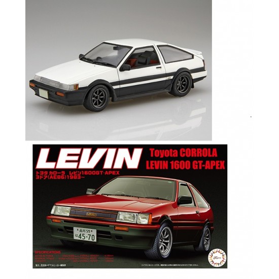 1/24 Toyota AE86 Levin '83 (ID-9)