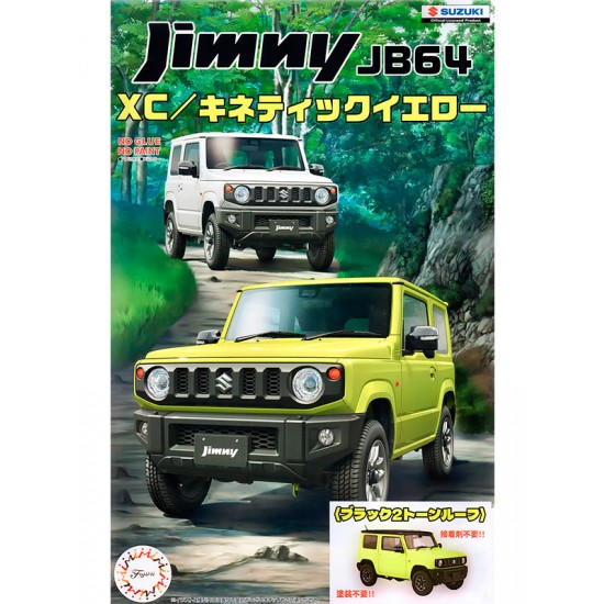 1/24 Suzuki Jimny JB64 (Kinetic Yellow / Black 2 Tone Roof) [C-NX-17 EX-1]