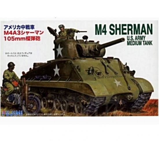 1/76 (SWA20) US Army Medium Tank 105mm M4A3 Sherman