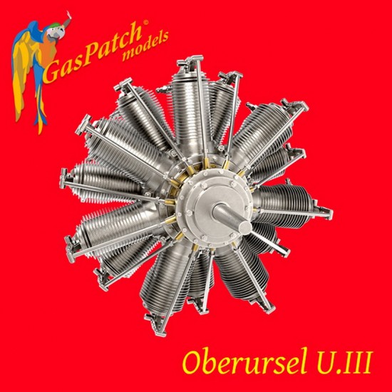 1/32 WWI Oberursel U.III Engine