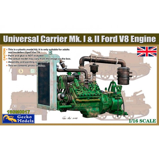 1/16 Ford V8 Engine for Universal Carrier MK.I and II