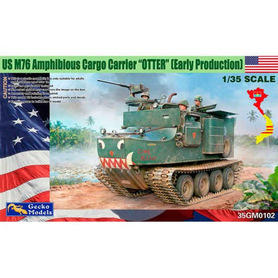 1/35 US M76 Amphibious Cargo Carrier OTTER Early Production