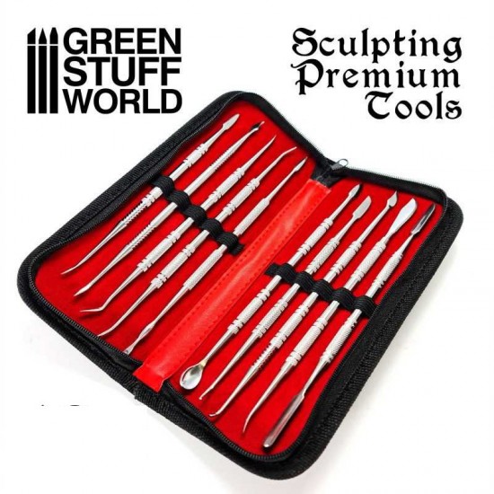 Professional Sculpting Tools (10pcs, 20 tips) with Case