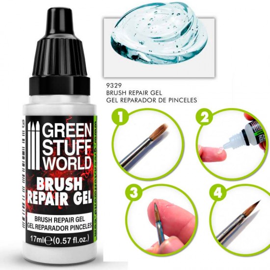 Paint Brush Repair Gel (17ml, revive and restore shape and form)