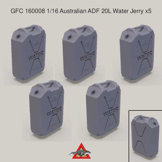 1/16 Australian ADF 20L Water Jerry (5pcs)