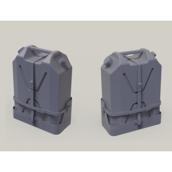 1/16 Australian Armoured Vehicles Jerry Can Holder with 20L Water Jerry