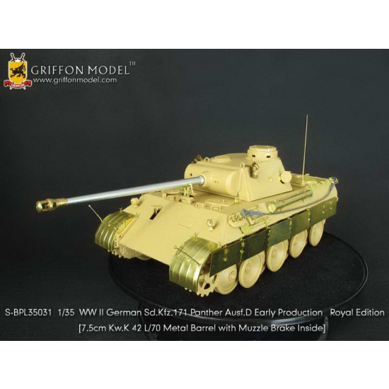 1/35 WWII SdKfz.171 Panther Ausf.D (Early) Detail-up Set [Royal Edition]