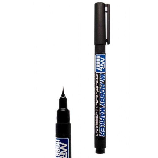 Mr. Hobby Marker - Oil-based Inking Ultra Fine Tip Type (Black)