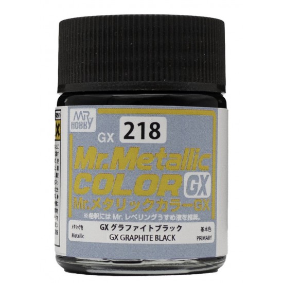 Mr Metallic Colour - GX Graphite Black (18ml)