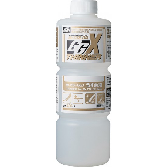 Mr. Color GGX Thinner for Solvent-based Acrylic Resin Paints (400ml)