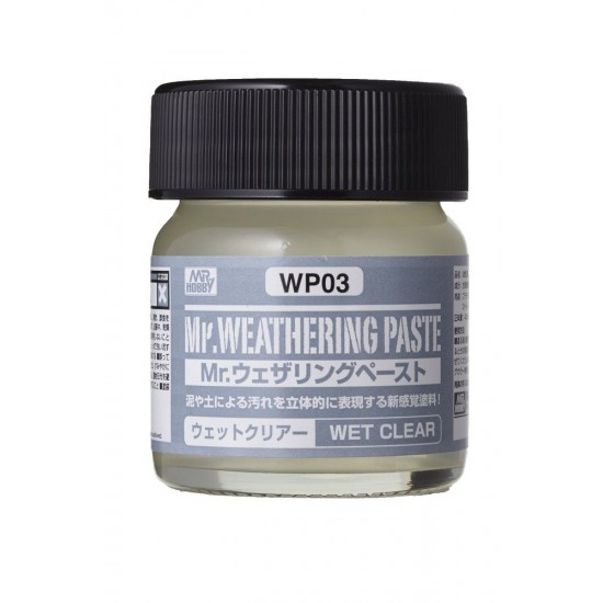 Mr Weathering Paste - Wet Clear (40ml)