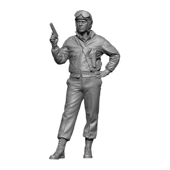 1/16 WWII US Tank Commander 3