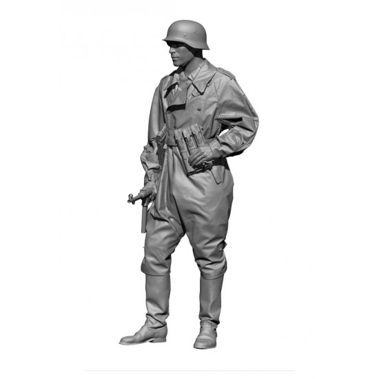 1/24 WWII German Motorcyclist